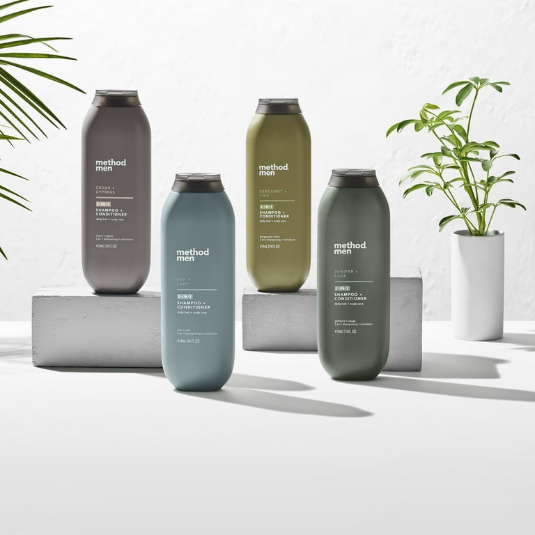 【6個セット】 THE SHAMPOO Men's Juniper + Sage 2-in-1 Shampoo & Conditioner | 14 oz