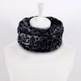 thumbnail image 2 of HNMKIU Autumn Winter Printed Warm Short Neck Cover Men Women Double Knit Bib Neckerchief ,P, 2 of 4