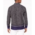 thumbnail image 2 of I.N.C Mens Multi Print Button Up Shirt, Blue, Medium, 2 of 3
