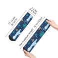 thumbnail image 5 of Bingfone Alpaca Astronaut In Space Design Patterned Men'S Women'S Casual Cotton Socks, 5 of 9