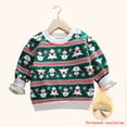 thumbnail image 2 of Kids Sweater Autumn Winter Plush Velvet  for Thicken Printed Sweatshirts Casual Children Clothing Pullover OutwearChristmasGifts, 2 of 6