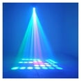 thumbnail image 5 of RGBW Pattern Stage Effect Lighting Projector 64/128LEDs Light Double Head Airship DJ Disco Party Led Lights For Xmas, 5 of 7