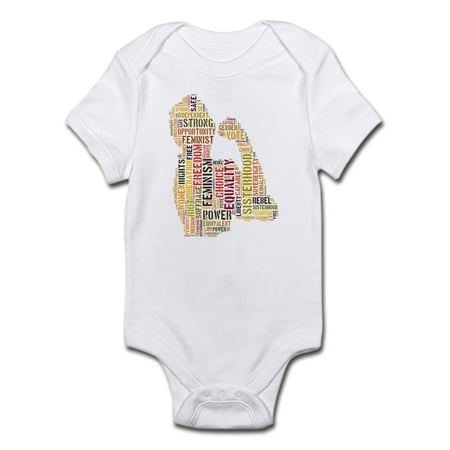 

CafePress - Feminism Equals Strength Body Suit - Baby Light Bodysuit