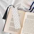 thumbnail image 4 of Kdxio Gray Rabbit Print Metal Tassel Bookmarks,Perfect Gift for Art Lovers and Bookworms Metal Bookmarks for Women, 4 of 8