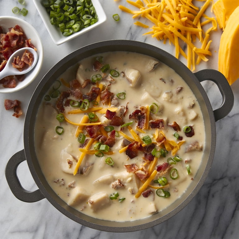 12 pack) Progresso Light, Creamy Potato With Bacon & Cheese Canned