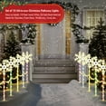thumbnail image 7 of 10 Pk Christmas Pathway Snowflake Lights 250 LED 8 Modes Waterproof  Lighted Outdoor Christmas Decoration, 7 of 7