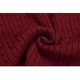 thumbnail image 2 of nine bull Mens Slim Fit Turtleneck Sweater Long Sleeve Basic Pullover Top Casual Knitted Sweater, 2 of 6
