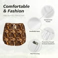 thumbnail image 4 of KLL Beautiful Ethnic African Women Pattern Shorts Women,Athletic Shorts High Waisted Running Shorts Pocket Sporty Short Gym Elastic Workout Shorts-Medium, 4 of 7