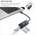 thumbnail image 2 of Weiweiguan USB-C Hub Expansion Transfer Adapter Aluminum Alloy Portable Computer Accessory, 2 of 6