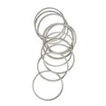 thumbnail image 4 of 100 piezas llavero de hierro llavero llavero gancho de cadena hardware 20 mm, 4 of 9