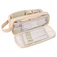 thumbnail image 2 of YAOMOBB Trousse à Crayons Grande Capacité Double Couche Imperméable pour Rangement d'Articles, 2 of 7