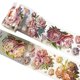 thumbnail image 5 of 2xPet Washi Tape Etiqueta Adhesiva Decorativa Para Papel De Regalo Suministros Para álbumes De Recortes Libros Peonía Roja, 5 of 8