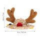 thumbnail image 2 of Gorro navideño de hámster pequeño, gorro para mascotas de dibujos animados, gorro navideño de animales pequeños, sombrero temático de alce, 2 of 6