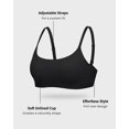 thumbnail image 4 of Bralette INLYRIC Inbarely Soft Ajustable Negro Mediano, 4 of 7