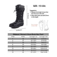 thumbnail image 2 of Women's Snow Boots, Women Waterproof Mid Calf, Anti-slip Outdoor Warm Duck Boot for Winter Hemp Black Size 6, 2 of 7