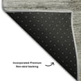 thumbnail image 3 of Addison Rugs Mayfield Washable Transitional Floral Taupe Runner Rug, 2'3" x 7'6", 3 of 5