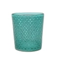 thumbnail image 2 of Blue Lattice Tealight Votive Glass Candle Holder Set of 4 Wedding Parties Home Décor Table Decor Gift by MystiqueDecors, 2 of 6