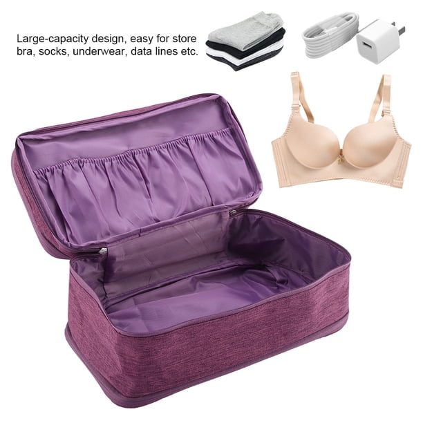 Bolsa De Almacenamiento De Viaje, Estuche USB Portátil Organizador De Ropa Interior De Viaje, Múltiples Capas, Rejillas Y Bolsillos Para Viajes De Negocios ANGGREK Otros