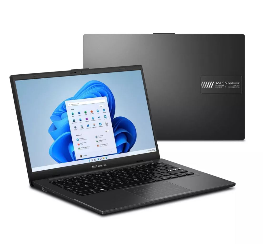 ASUS 14" Laptop - AMD Ryzen Processor - 4GB RAM - 128GB SSD Storage - Black (E1404FA-TH31)