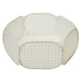 thumbnail image 1 of 3 Sprouts Recycled Fabric Kids Ball Pit/Gingham/Beige, 1 of 10