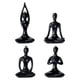thumbnail image 1 of Estatua de escultura de escritorio Zulema Yoga nórdico Pose Adorno 4 piezas, 1 of 8