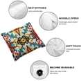 thumbnail image 6 of Ullo0ord Farmhouse Decoration Throw Pillow Cover, American Native Ethnic Pattern Pillow Cover Pillowcase Summer Outdoor Cushion Covers for Bed, Living Room, Couch, 6 of 7
