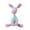 Blue, variant on Visland Donkey Pet Sounding Toy Puppies Small Medium Dogs Interactive Plush Toy Squeaky Chewable Reduce Stress Pet Doll