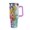 Violet-style, variant on An-gelica Pick-les 40 Oz Car Cup Stainless Steel Tumbler with Handle, Lid, And Straw, Reusable Large Capacity Car Cup