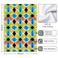 thumbnail image 3 of 2 Pcs Funny Kitchen Towels,Colorful Geometric Pattern Microfiber Dish Towels,Kitchen Tea Towels,Kitchen Towel Set (18" X 26"), 3 of 3
