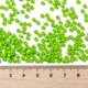 thumbnail image 4 of MIYUKI Round Rocailles Beads Japanese Seed Beads 8/0 (RR4471) Duracoat Dyed Opaque Kiwi 3mm Hole: 1mm about 422~455pcs/10g, 4 of 4