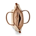 thumbnail image 3 of No Boundaries Women's Tote Bag, Khaki, 3 of 7