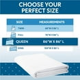 thumbnail image 6 of Guardmax Waterproof Duvet Cover - Jersey Fabric with Zipper Closure, Bed Bug & Allergen Proof Queen (86 x 86"), 6 of 9