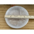 thumbnail image 4 of 8" Selenite Round Bowl, Jumbo Gemstone Carved Selenite Crystal Charging Bowl, Huge Selenite Crystals Bowl For Smudging and Reiki, 4 of 8