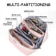 thumbnail image 3 of Bolsa organizadora de viaje para maquillaje BOYATU, juego de 3 piezas, impermeable, 3 of 8