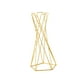 thumbnail image 1 of Soporte para plantas aéreas, maceta decorativa de metal para flores de boda. Oro, 1 of 9