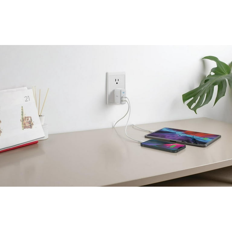 Double chargeur mural USB-C Power Delivery 3.0 40 W