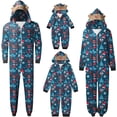 thumbnail image 1 of KASAAS Pijamas de Navidad para la familia Pjs conjuntos a juego para mujeres hombres divertidos trajes de Navidad para parejas, 1 of 3