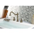 thumbnail image 2 of Kingston Brass Heritage 8" Center Kitchen Faucet without Deck, 2 of 5