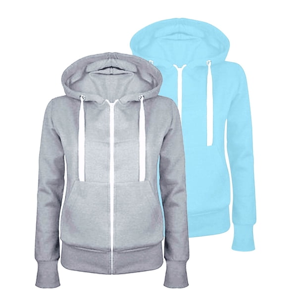 Chaquetas y abrigos casuales con capucha de manga larga para mujer, moda informal, con capucha, ajustados, con cremallera, de polar, chaqueta con capucha japonesa para mujer