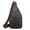 Brown-3, variant on Crossbody Chest Bag for Men Women, Multi Pocket Sling Backpack with Adjustable Strap, Lightweight Travel Daypack for Work Hiking Outdoor Sports, Nylon Shoulder Waist Pack