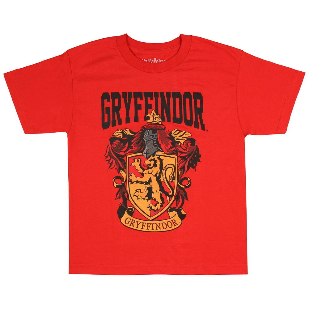 Bioworld Bioworld Harry Potter Gryffindor Boys T Shirt Red X Small