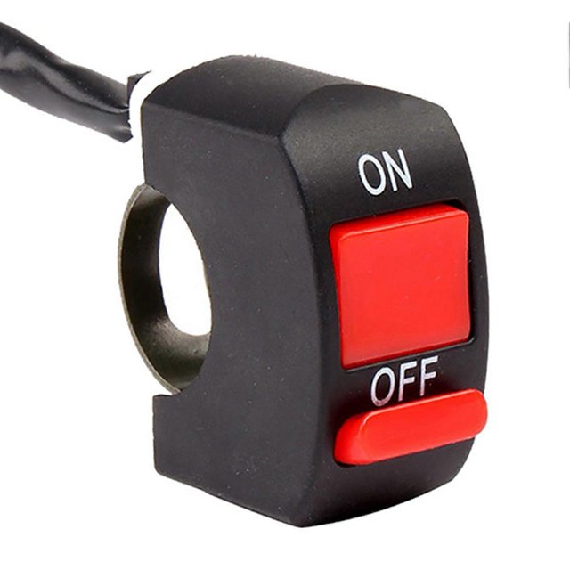 On Off Toggle Switch with Push Button Motorcycle Modification Parts for Off Road Vehicles