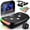 Black, variant on Lifepro Rumblex 4D Vibration Plate Exercise Machine – Triple Motor Whole Body Vibrating Platform for Weight Loss, Recovery & Fitness – Advanced 4D Vibration Plate Machine for Home Gym Workouts -Black