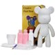 thumbnail image 2 of Kit creativo de pintura DIY Oso 23 cm rosa y blanco, 2 of 9