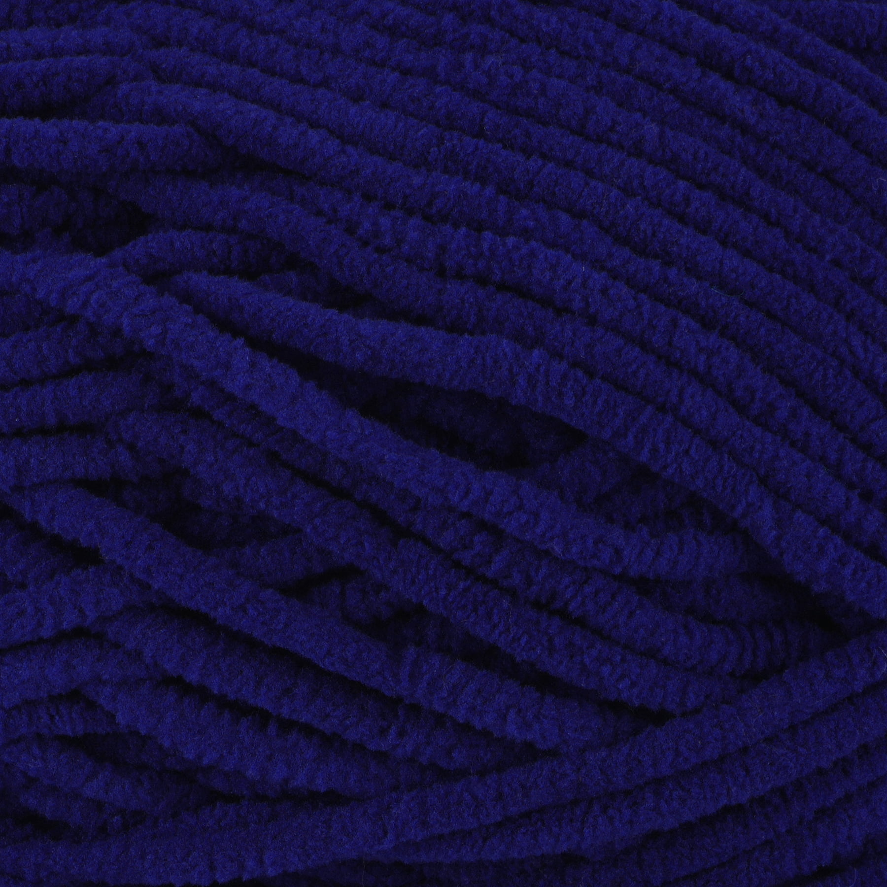 Posh Purl Yarn by Loops & Threads – Bulky (5) 100% Polyester Chenille Yarn - Soft & Plush for Knitting & Crochet Blankets - Scarves - Hats & Crafts - 233 yd / 7 oz Skein - 8 Pack