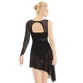 thumbnail image 3 of DPOIS Womens Long Sleeve Lyrical Contemporary Ballet Dance Leotard Dress, 3 of 6