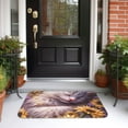 thumbnail image 5 of Pofeuu Warm Sunflower Sleeping Cat Print Hem Mat 40x60 - Multipurpose Doormat for Indoor & Outdoor Use - Welcome Your Guests with our Entrance Mat, 5 of 6