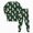H001-Green, variant on TOWED22 Girls Boys Christmas Pajamas Xmas Graphic Pjs Toddler 2 Piece Sleepwear Kids Holiday Clothes Set