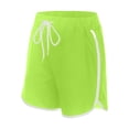 thumbnail image 2 of Shachafan Girls Breathable Four Way Stretch Athletic Shorts For Running Gym Training Playground Sportswear Jean Shorts Juniors Girls, 2 of 8