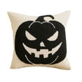 thumbnail image 2 of sruoe Halloween Pillow Case, Pumpkin Pillows Cover, Fall Pillow, Indoor Halloween Decor, Cute Ghost Spooky Halloween Throw Pillow Covers, Comfort Washable Horror Pillow Covers for Autumn, 2 of 6